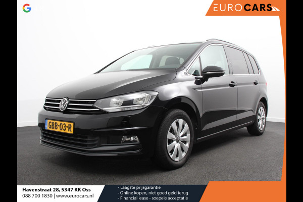 Volkswagen Touran 1.5 TSI 150pk DSG Comfortline Plus 7p | Navigatie | Apple Carplay/Android Auto | Wegklapbare trekhaak | Parkeersensoren | Adaptive Cruise Control | Stoelverwarming | Getinte ramen | Climate Control