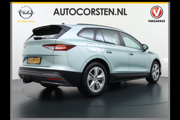 Škoda ENYAQ iV 60 Pano-Dak Camera Trekhaak Navi Ecc Apple Carplay Android Auto Cruise Control Pdc DAB Lmv 19" Keyless Led Connected services SOH 89%  Origineel Nederlandse Auto
