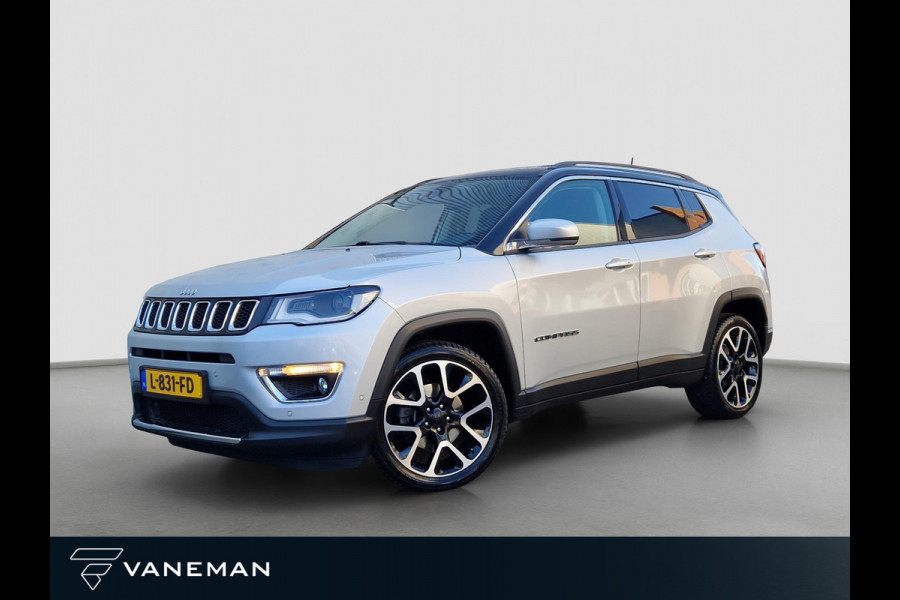 Jeep Compass 1.3T Limited Automaat | Trekhaak | BSD | DAB | Camera | Navi | Clima |