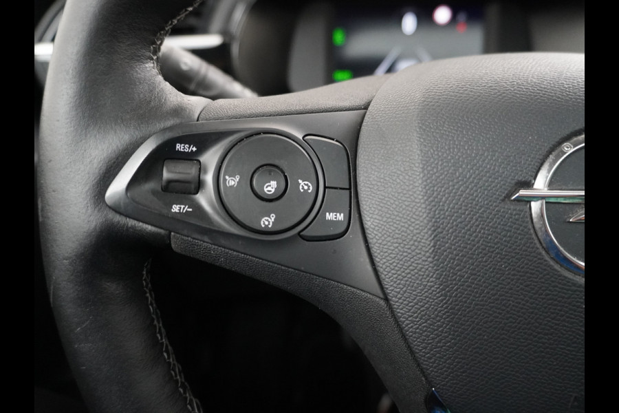 Opel CORSA-E Elegance 50kWh SOH 90% Leder 360°Camera Panoramadak Zwart Dak Navi Ecc Apple Carplay Android Auto Cruise Control Stoel+Stuurverwarming DAB+ Pdc Lmv Led Origineel Nederlandse Auto