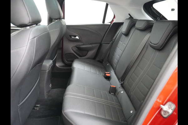 Opel CORSA-E Elegance 50kWh SOH 90% Leder 360°Camera Panoramadak Zwart Dak Navi Ecc Apple Carplay Android Auto Cruise Control Stoel+Stuurverwarming DAB+ Pdc Lmv Led Origineel Nederlandse Auto
