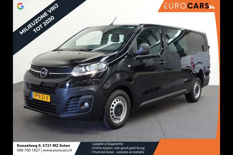 Opel Vivaro 1.5 CDTI L3H1 Dubbele Cabine Edition Airco Navigatie Bluetooth Parkeersensoren 6-Zits Camera