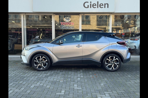 Toyota C-HR 1.8 Hybrid Bi-Tone Plus | JBL, LED Pakket, Dodehoekherkenning, Navigatie, Parkeersensoren, Stoelverwarming, Keyless, 18 inch