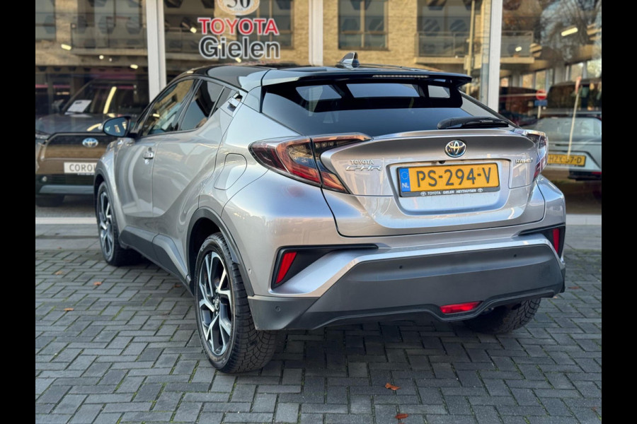 Toyota C-HR 1.8 Hybrid Bi-Tone Plus | JBL, LED Pakket, Dodehoekherkenning, Navigatie, Parkeersensoren, Stoelverwarming, Keyless, 18 inch