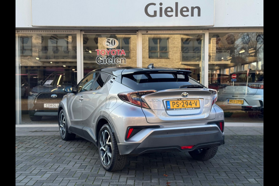 Toyota C-HR 1.8 Hybrid Bi-Tone Plus | JBL, LED Pakket, Dodehoekherkenning, Navigatie, Parkeersensoren, Stoelverwarming, Keyless, 18 inch