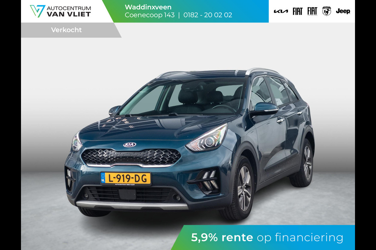 Kia Niro 1.6 GDi Hybrid DynamicLine l navigatie l volledig onderhouden l achterrijcamera l