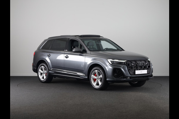 Audi Q7 55 TFSI e quattro Pro Line S 394pk Panoramadak, adaptive cruisecontrol, B&O soundsysteem, optiekpakket zwart Plus