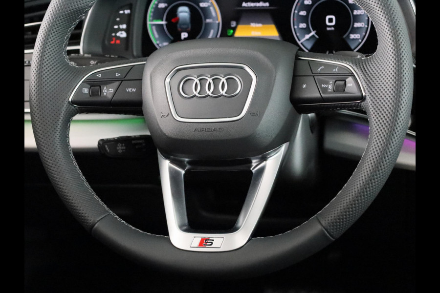 Audi Q7 55 TFSI e quattro Pro Line S 394pk Panoramadak, adaptive cruisecontrol, B&O soundsysteem, optiekpakket zwart Plus