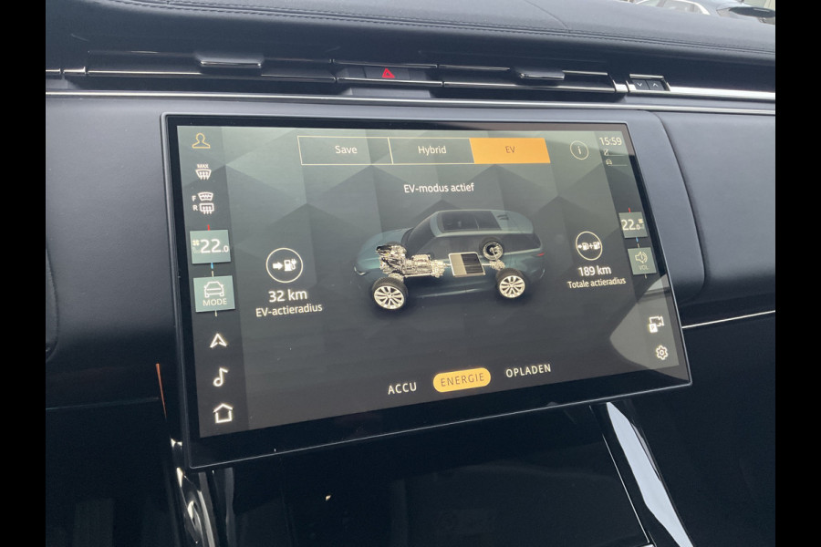 Land Rover Range Rover Sport 3.0 P460e 618PK HSE Dynamic Trekhaak Pano Meridian Memory Leer 360Cam BOMVOL!