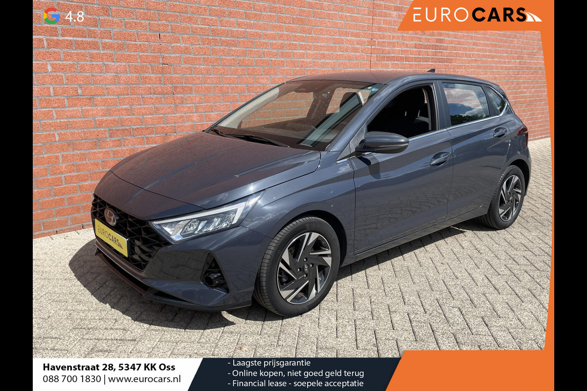 Hyundai i20 1.0 T-GDI 101pk Automaat Advanced Hyundai i20 1.0 T-GDI 101pk DCT Advanced | Airco | Cruise Control |Carplay/Android Auto | Full LED koplampen | Lichtmetalen Velgen