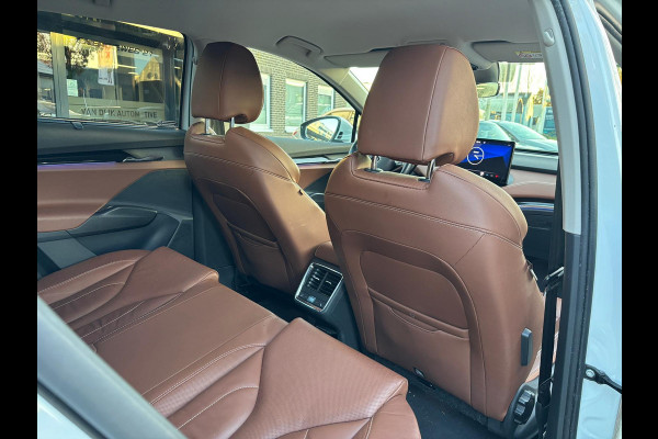 Škoda ENYAQ iV 80 KwH SOH 94% trekhaak Drive sport plus warmtepomp lederen bekleding wit metallic 21 inch lichtmetalen velgen