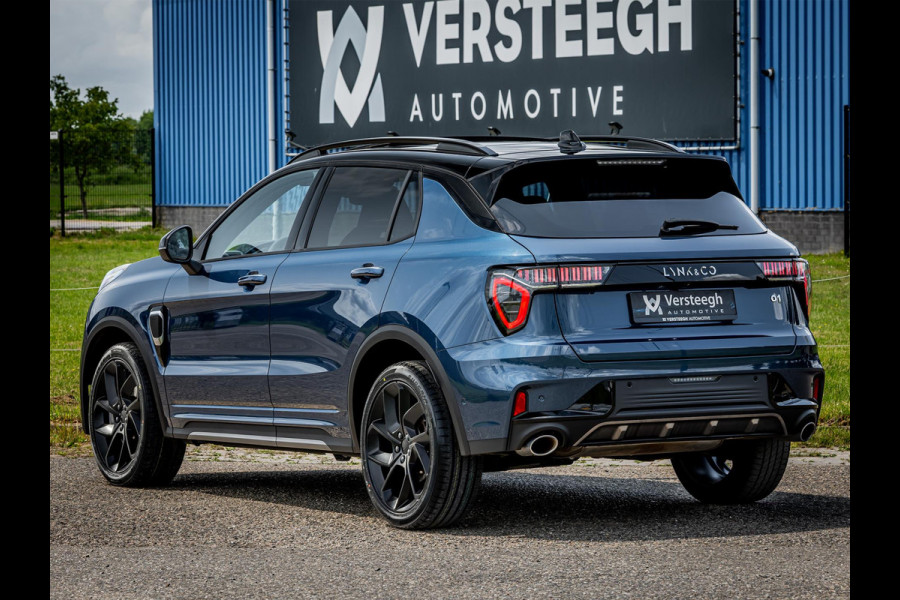 Lynk & Co 01 1.5 Plug-In Hybrid 262pk BLACKED OUT | Zwarte hemel | 360 Camera