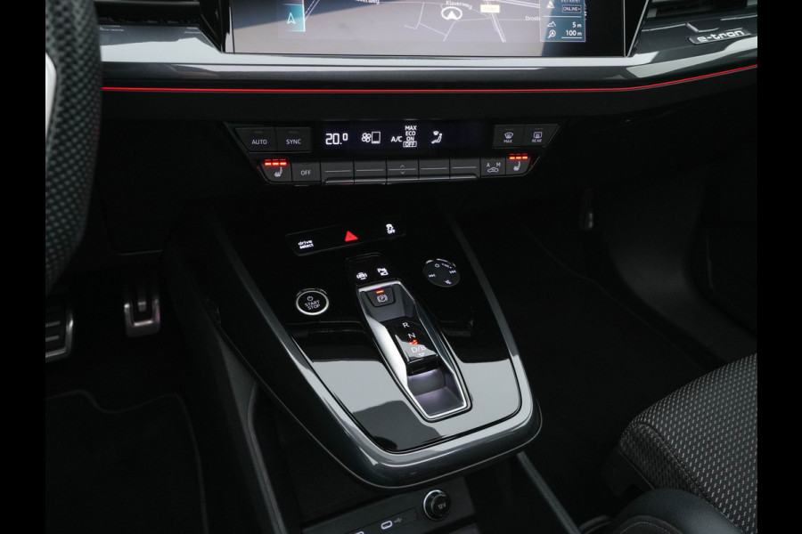 Audi Q4 e-tron 40 Launch edition S Competition 77 kWh [ 3-Fase ] {SOH-90%} (INCL.BTW) *HEAT-PUMP | PANO | HEAD-UP | LEATHER-FABRIC | MATRIX-LED | SONOS-SOUND | ADAPTIVE-CRUISE | HEATED-SPORTSEATS | AMBIENT-LIGHT | DIGI-COCKPIT | CAMERA | KEYLESS | DAB+ | NAVI-FULLMA