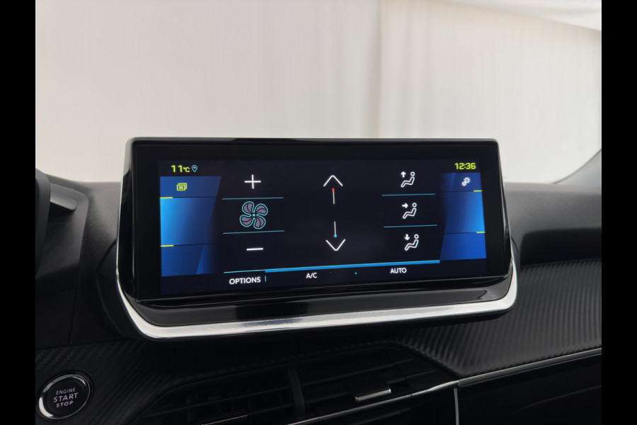 Peugeot e-2008 EV Allure 50 kWh [ 3-Fase ] {SOH-84%} (INCL.BTW) *PANO | LEATHER-FABRIC | FULL-LED | SPORT-SEATS | DIGI-COCKPIT | CAMERA | KEYLESS | PRIVACY-GLASS | NAVI-FULLMAP | ECC | PDC | CRUISE | 17''ALU*