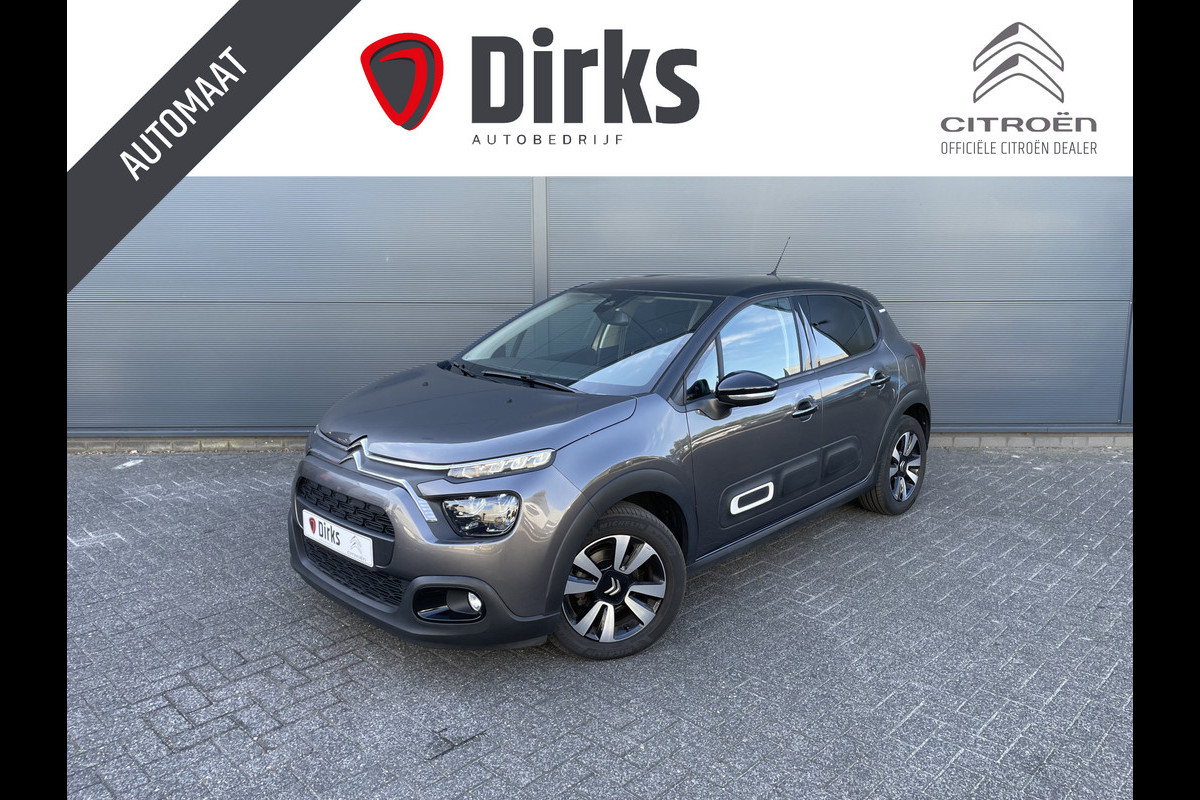 Citroën C3 110pk Max (Keyless Entry - Camera - LED - Automatische Airco - Apple Carplay - Navigatie)