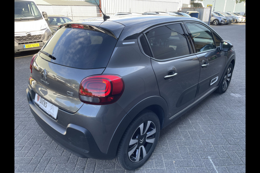 Citroën C3 110pk Max (Keyless Entry - Camera - LED - Automatische Airco - Apple Carplay - Navigatie)