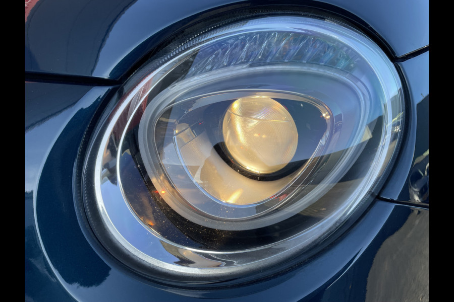 Fiat 500C 86pk Lounge (Navigatie - Leder - Stoelverwarming - Apple Carplay - Airco - Cruise Controle - 15"velgen)