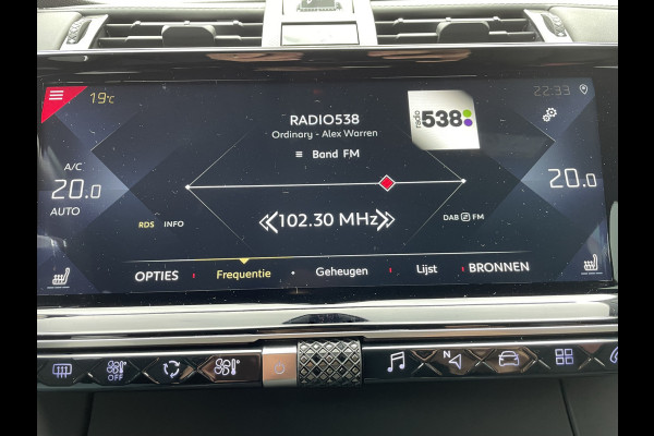 DS Ds 7 Crossback 225pk Opera (Elektrisch Dak - Leder incl verwarming/koeling/massage/geheugen - NightVision - Focal Electra - Elektrische Klep -