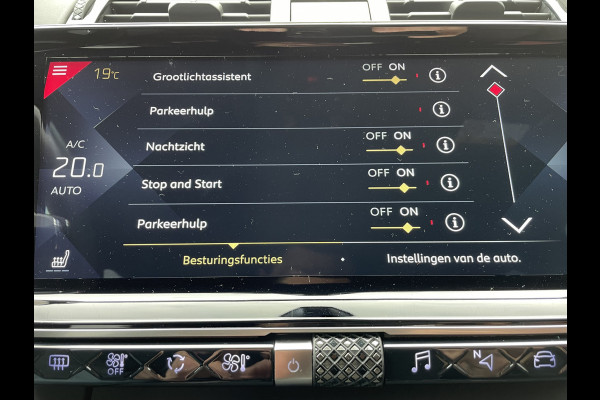 DS Ds 7 Crossback 225pk Opera (Elektrisch Dak - Leder incl verwarming/koeling/massage/geheugen - NightVision - Focal Electra - Elektrische Klep -