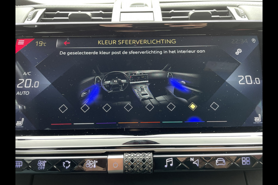 DS Ds 7 Crossback 225pk Opera (Elektrisch Dak - Leder incl verwarming/koeling/massage/geheugen - NightVision - Focal Electra - Elektrische Klep -