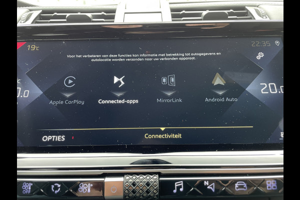 DS Ds 7 Crossback 225pk Opera (Elektrisch Dak - Leder incl verwarming/koeling/massage/geheugen - NightVision - Focal Electra - Elektrische Klep -