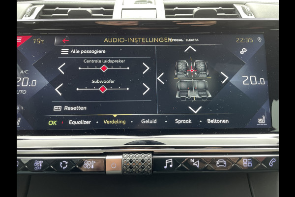 DS Ds 7 Crossback 225pk Opera (Elektrisch Dak - Leder incl verwarming/koeling/massage/geheugen - NightVision - Focal Electra - Elektrische Klep -