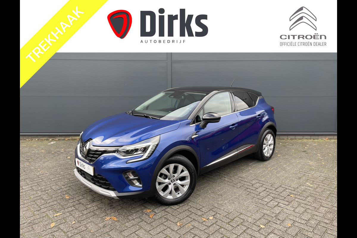 Renault Captur 90pk Intens (Trekhaak - Camera - Parkeersensoren V+A - Automatische Airco - LED - Keyless Entry - Navigatie)