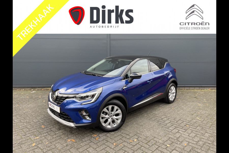 Renault Captur 90pk Intens (Trekhaak - Camera - Parkeersensoren V+A - Automatische Airco - LED - Keyless Entry - Navigatie)