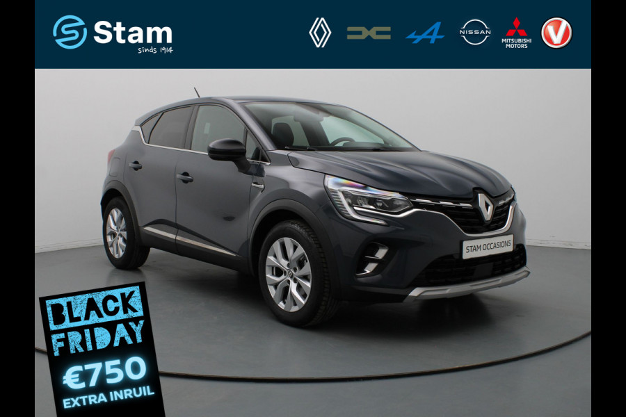 Renault Captur 100pk TCe Intens Cruise | Climate | Carplay | Navi | Parkeersens. achter