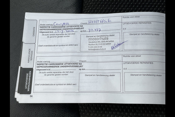 Jeep Compass 1.4 170PK Automaat 4x4 Beats-Audio Nav/Cruise Keyless Hoogzitter Voll.Onderhouden!