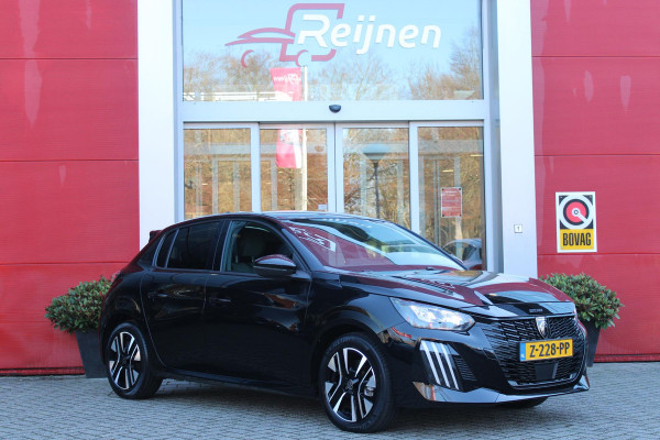 Peugeot 208 Hybrid 110PK e-DCS6 ALLURE | NAVIGATIE | DRAADLOZE APPLE CARPLAY/ANDROID AUTO | DAB+ RADIO | CLIMATE CONTROL | ADAPTIVE CRUISE CONTROL | VERKEERSBORDEN HERKENNING | ACHTERUITRIJ CAMERA | LICHTMETALEN VELGEN 16" |