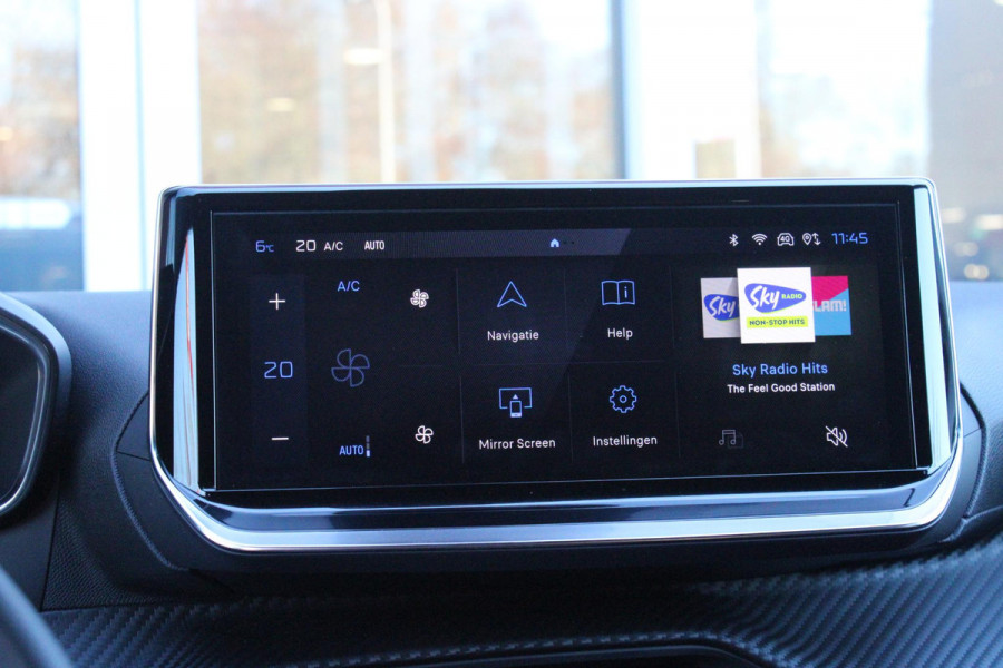 Peugeot 208 Hybrid 110PK e-DCS6 ALLURE | NAVIGATIE | DRAADLOZE APPLE CARPLAY/ANDROID AUTO | DAB+ RADIO | CLIMATE CONTROL | ADAPTIVE CRUISE CONTROL | VERKEERSBORDEN HERKENNING | ACHTERUITRIJ CAMERA | LICHTMETALEN VELGEN 16" |