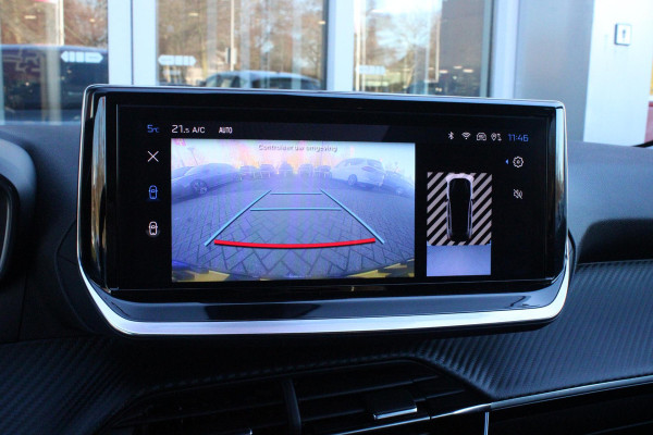 Peugeot 208 Hybrid 110PK e-DCS6 ALLURE | NAVIGATIE | DRAADLOZE APPLE CARPLAY/ANDROID AUTO | DAB+ RADIO | CLIMATE CONTROL | ADAPTIVE CRUISE CONTROL | VERKEERSBORDEN HERKENNING | ACHTERUITRIJ CAMERA | LICHTMETALEN VELGEN 16" |