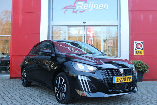 Peugeot 208 Hybrid 110PK e-DCS6 ALLURE | NAVIGATIE | DRAADLOZE APPLE CARPLAY/ANDROID AUTO | DAB+ RADIO | CLIMATE CONTROL | ADAPTIVE CRUISE CONTROL | VERKEERSBORDEN HERKENNING | ACHTERUITRIJ CAMERA | LICHTMETALEN VELGEN 16" |