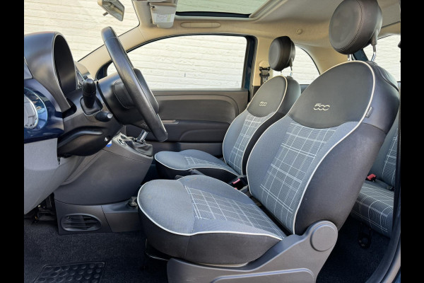 Fiat 500 1.2 Lounge Airco Cruise control Bluetooth Elektrisch bedienbare ramen en spiegels Pano