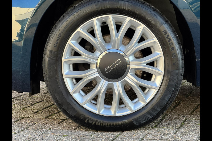 Fiat 500 1.2 Lounge Airco Cruise control Bluetooth Elektrisch bedienbare ramen en spiegels Pano