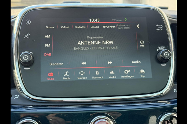 Fiat 500 1.2 Lounge Airco Cruise control Bluetooth Elektrisch bedienbare ramen en spiegels Pano