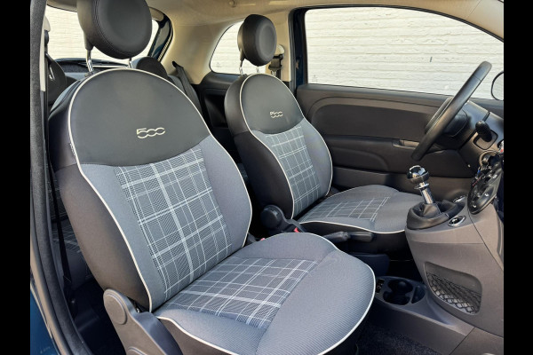 Fiat 500 1.2 Lounge Airco Cruise control Bluetooth Elektrisch bedienbare ramen en spiegels Pano