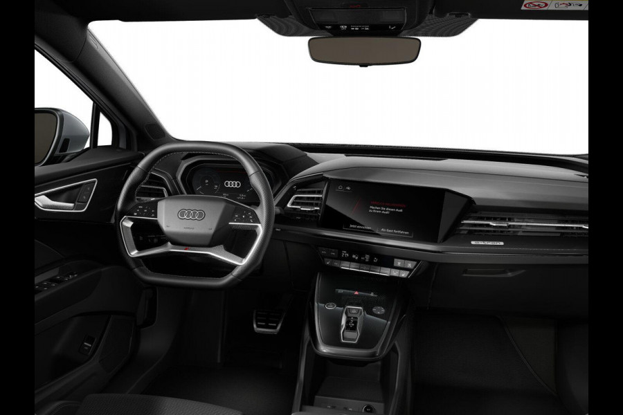 Audi Q4 e-tron 45 S edition Competition 82 kWh 286 pk | Assistentiepakket plus | Ambient lichtpakket | Optiekpakket zwart plus | Privacy glas |