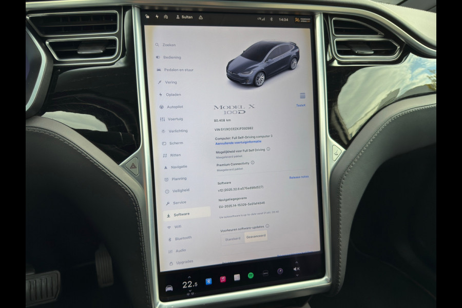 Tesla Model X 100D 7p / LAGE KM NAP / FSD-Autopilot / ACTIE