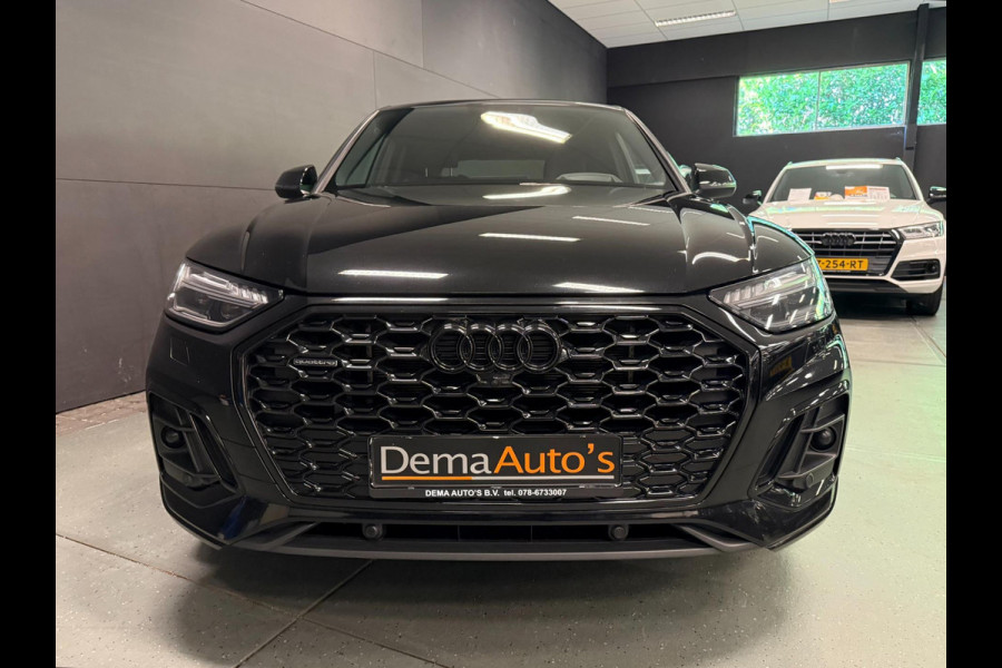Audi Q5 Sportback 55 TFSI e SQ5 22'' 367PK BLACK-LINE H-UP/B&O/V-COCKPIT/DAB/SFEERVERLICHTING///