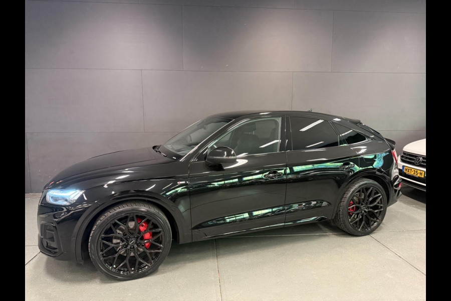 Audi Q5 Sportback 55 TFSI e SQ5 22'' 367PK BLACK-LINE H-UP/B&O/V-COCKPIT/DAB/SFEERVERLICHTING///