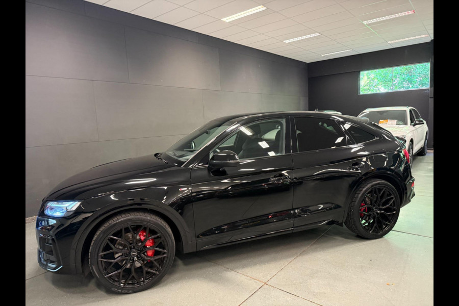 Audi Q5 Sportback 55 TFSI e SQ5 22'' 367PK BLACK-LINE H-UP/B&O/V-COCKPIT/DAB/SFEERVERLICHTING///