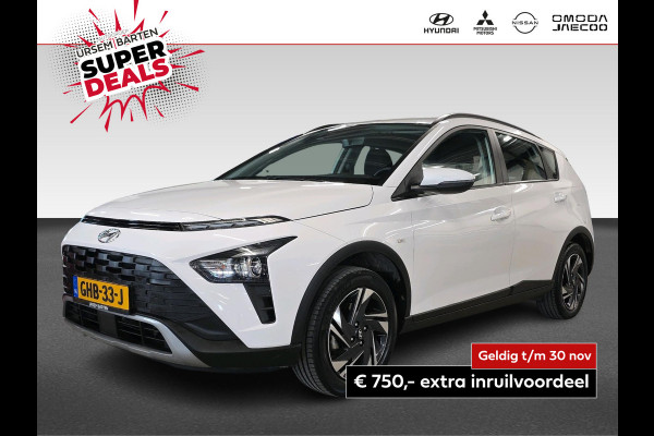 Hyundai Bayon 1.0 T-GDI Comfort | Cruisecontrol | Carplay/Androidauto | Achteruitrijcamera | sfeerverlichting | Parkeersensoren |