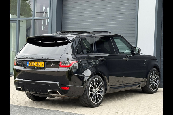 Land Rover Range Rover Sport P400e Autobiography Dynamic / BTW / Luchtvering / 360 Camera / Schuifdak / Black / ACTIE !