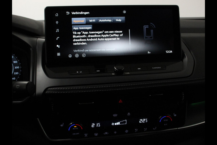 Nissan QASHQAI 1.3 MHEV Automaat N-Connecta | Navigatie | Climate Control | Sfeerverlichting | Camera 360 | Led | Dab | Verwarmde voorstoelen | Adaptive Cruise Control | Digitale Cockpit | Lichtmetalen Velgen