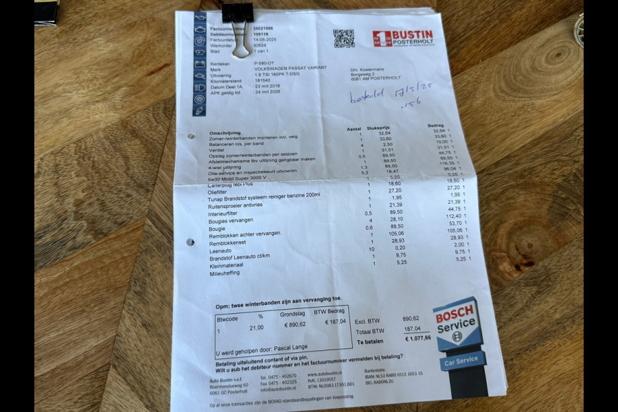 Volkswagen Passat Variant 1.8 TSI Business Edition R / ACTIE