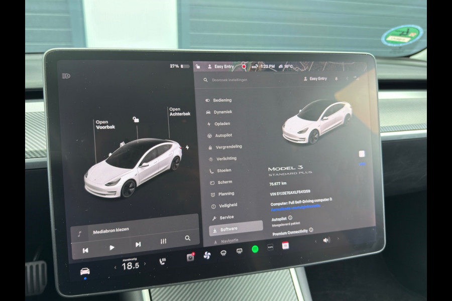 Tesla Model 3 Standard RWD Plus / FSD-Autopilot / ACTIE