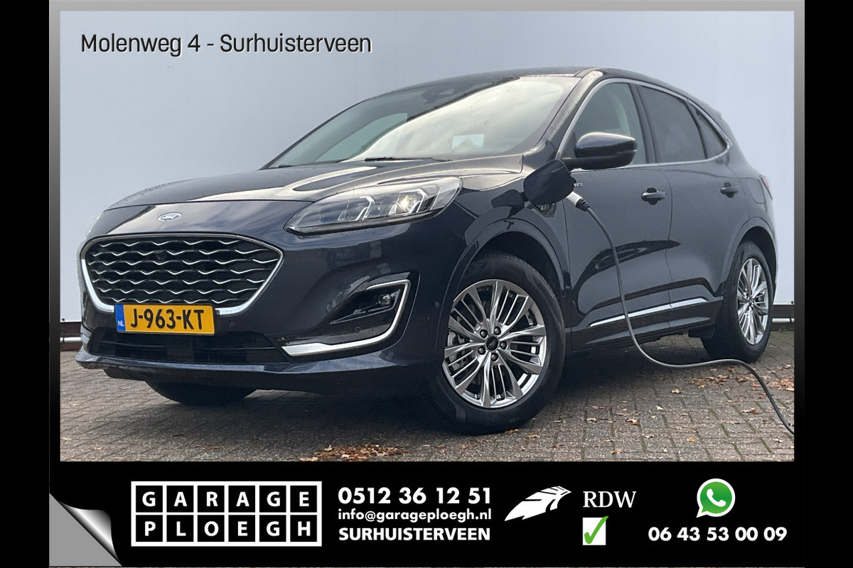 Ford Kuga 2.5 PHEV 264pk Vignale B&O HUD Leer Stoel/Stuurverw Memory Nav/Cam NL-Auto!