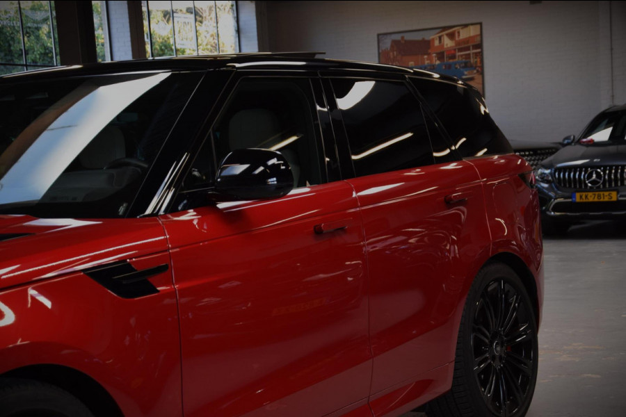 Land Rover Range Rover Sport 3.0 P440e Dynamic SE Navi|Two Tone|Firenze Red|Panoramadak|Org.NL|BTW|23 Inch|Dealer onderhouden